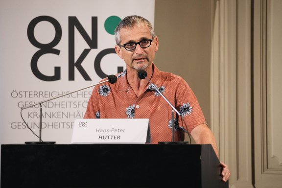 OA Assoc. Prof. Priv.-Doz. Dipl.-Ing. Dr. med. Hans-Peter Hutter, Medizinische Universität Wien, Zentrum für Public Health