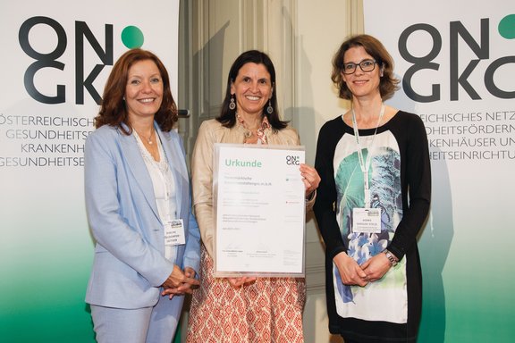 Evelyn Kölldorfer-Leitgeb (ONGKG), Elisabeth Zaponig (KAGes), Agnes Bergler-Stelzl (BMSGPK)