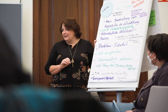 Irene Kloimüller in Aktion